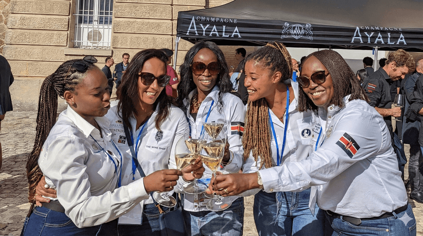 Wine education session